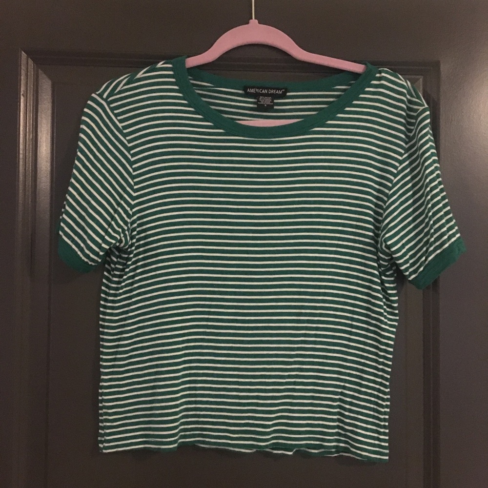 MOVING SALE - Striped Crop Top